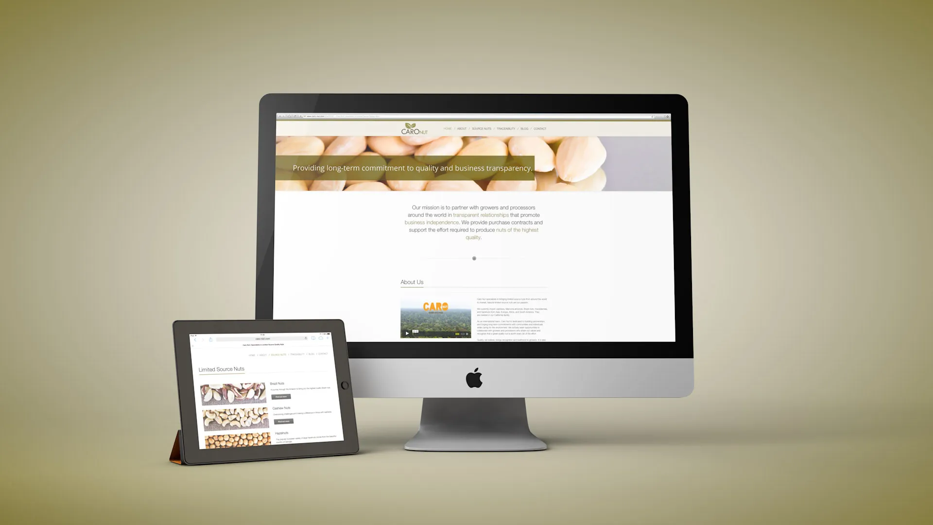 Cashew Intl Corporate website